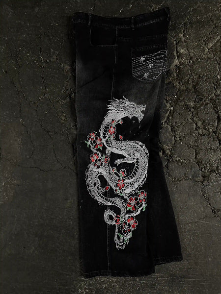 "Dragon" Jeans (Black)