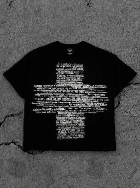 “2-Alien” T-Shirt (Black)