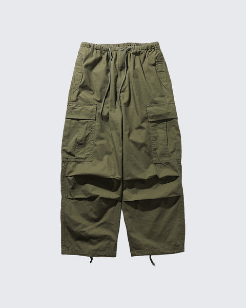 Loose Fit Cotton Baggy Cargo Pants