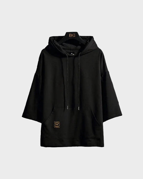 Minimal Mid-Length Sleeve Hoodie