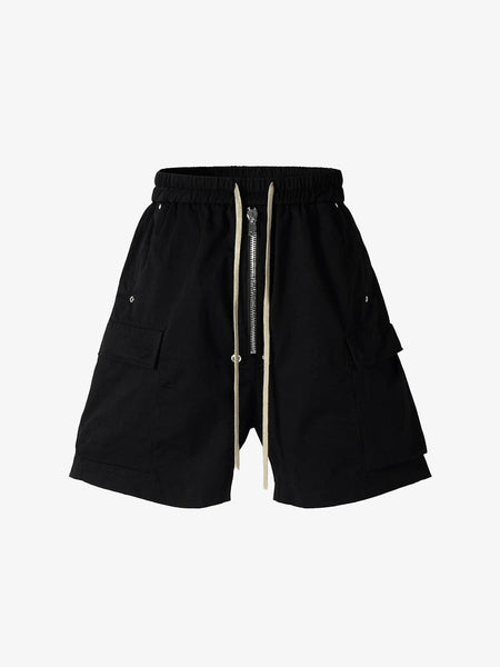 Z1 Long Drawstring Cargo Shorts
