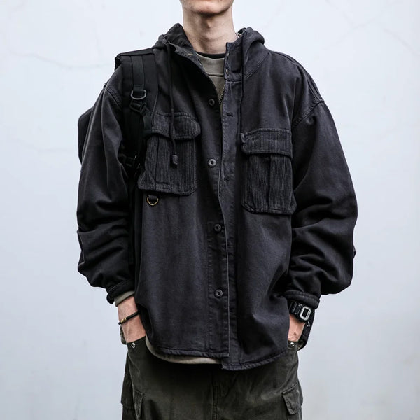 Field Cord Utility Hooded Jacket