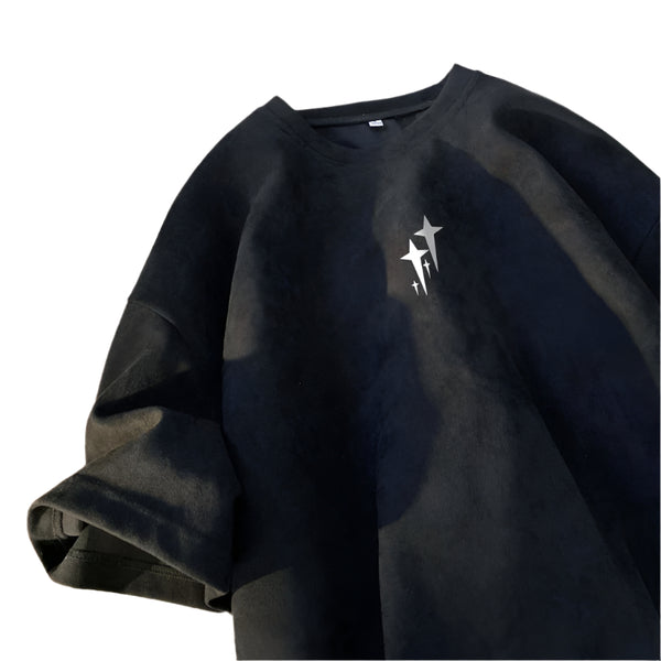 Knobby Star Graphic Crew Neck T-Shirt