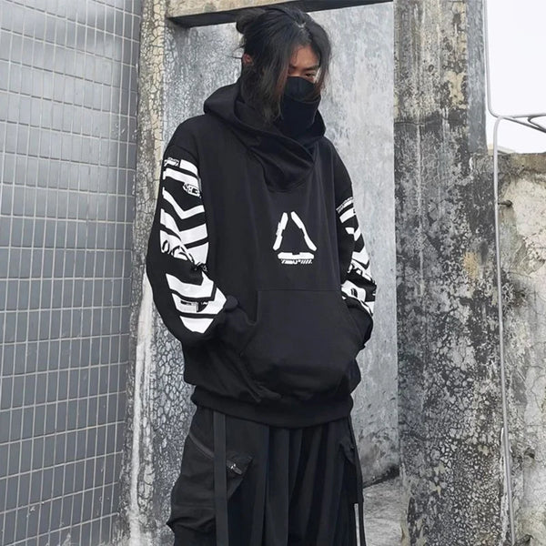 Cyber Tactical Turtle Neck Hoodie