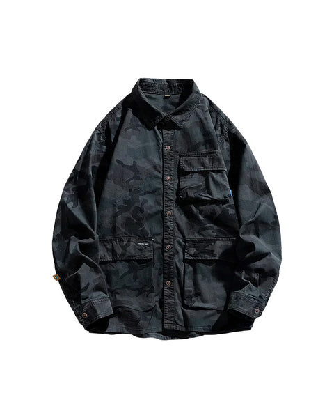 Field Camo Utility Overshirt