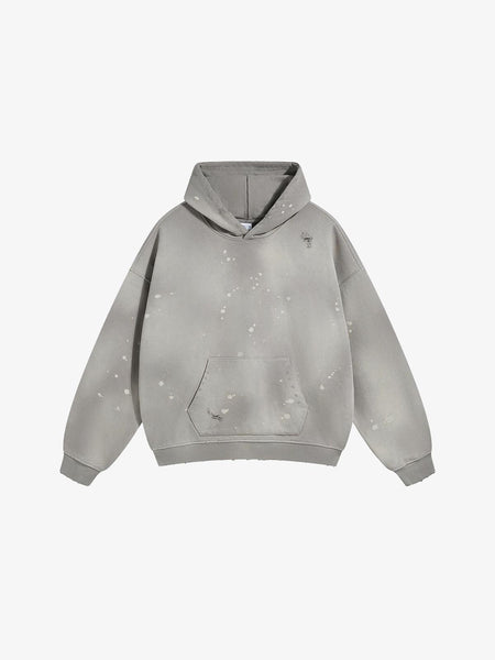 Iso Splash Abstract Oversized Pullover Hoodie