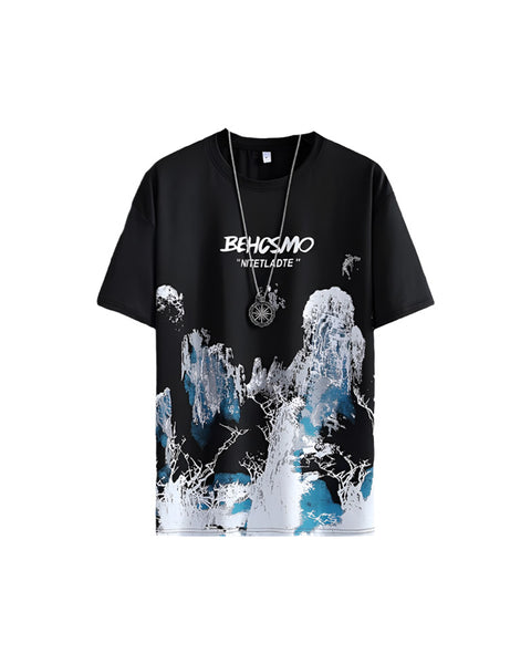 Elegant Acrylic Paint T-Shirt
