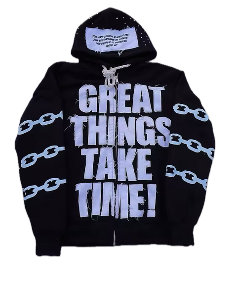 Great Things Take Time Jacket