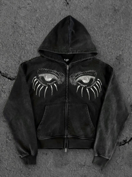 “AOT” Zip-Up (Stone)