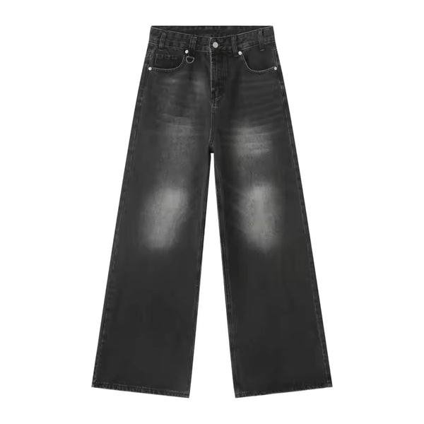 Fading Black Baggy Jeans