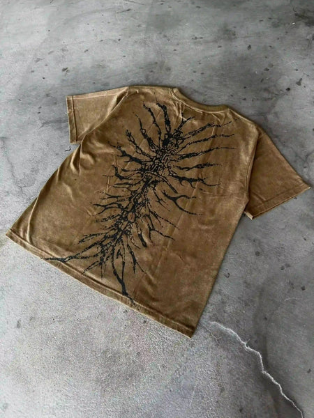 "Ghoul" T-shirt (Dark Beige)