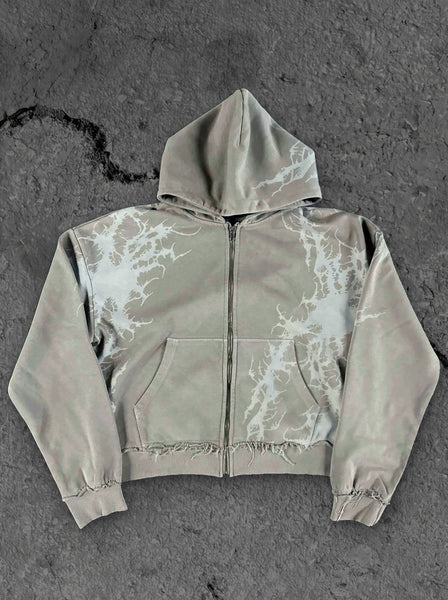 “Venom” Zip-Up (Tan)